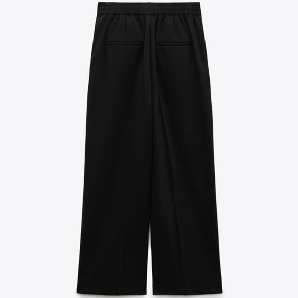 Cropped Culotes Zara Wide Leg Pants Size XS - Picture 5 of 10